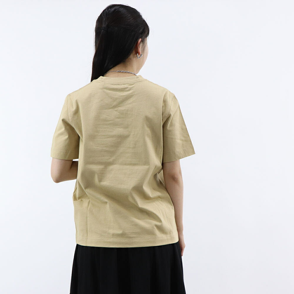 BURBERRY Tシャツ ベージュ フロントプリント ダックモチーフ 半袖 8093586