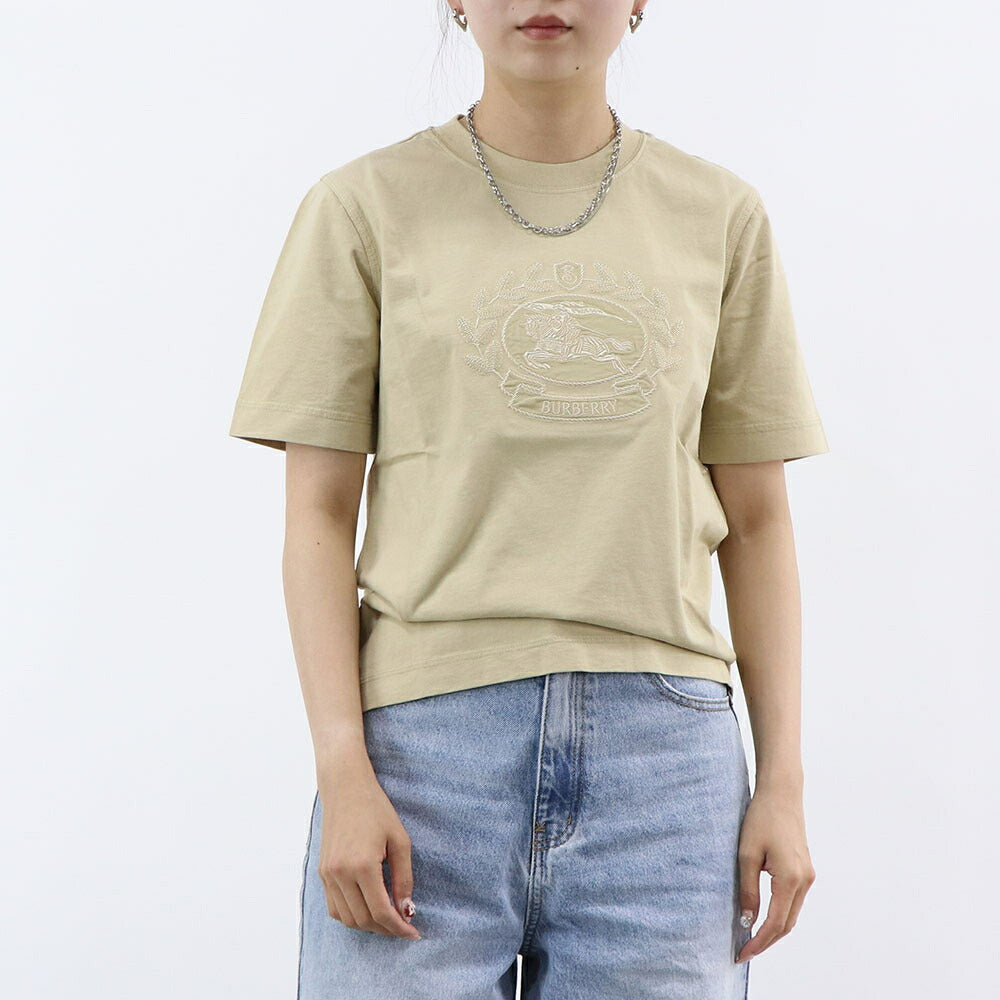 BURBERRY Tシャツ ベージュ 半袖Tシャツ ロゴ 8093654