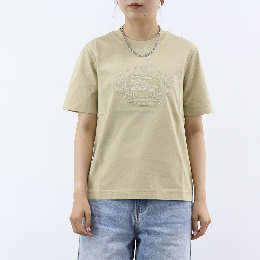 BURBERRY Tシャツ ベージュ 半袖Tシャツ ロゴ 8093654