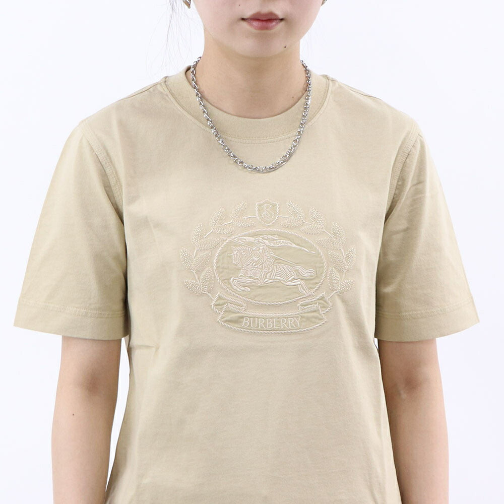 BURBERRY Tシャツ ベージュ 半袖Tシャツ ロゴ 8093654