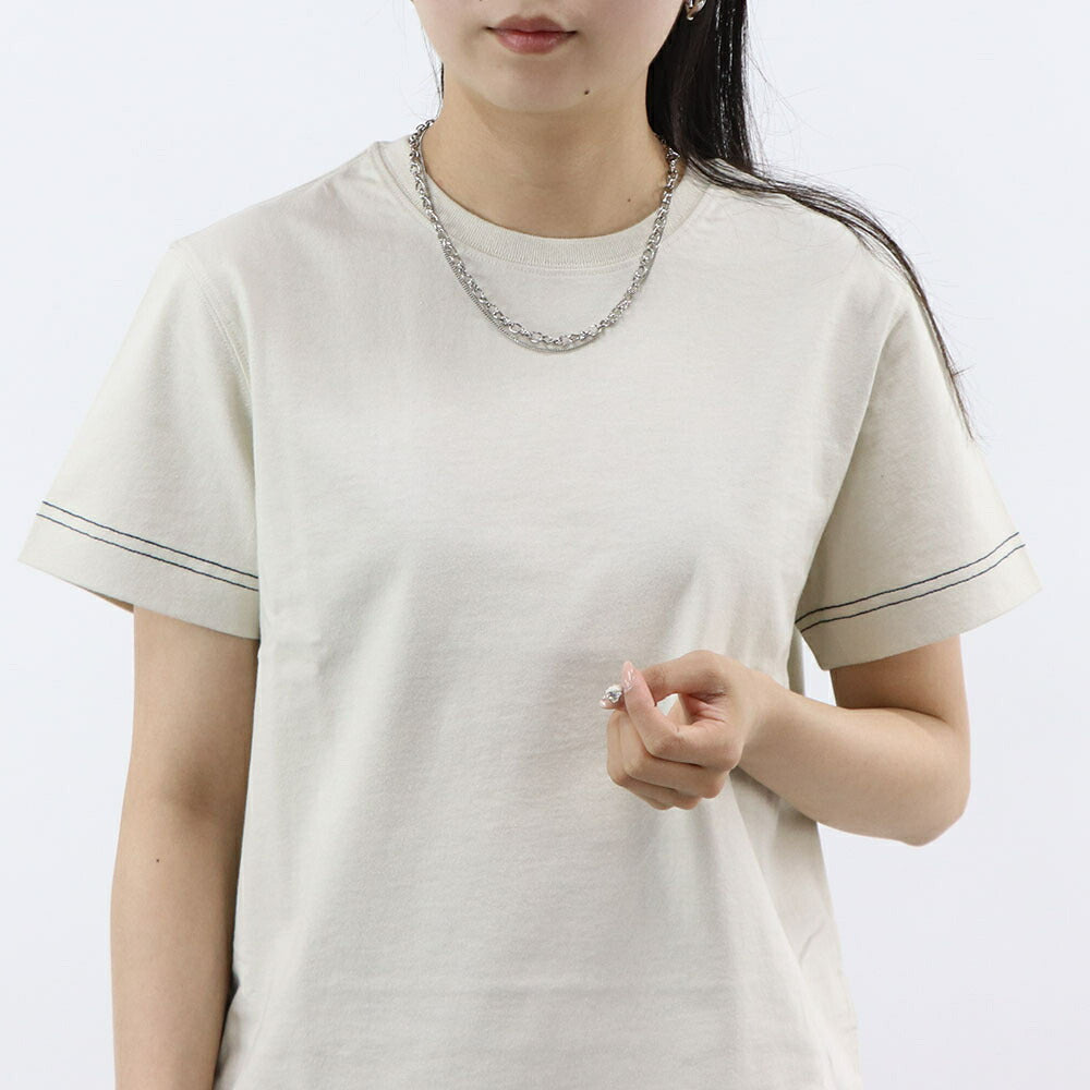 BURBERRY Tシャツ ホワイト 半袖Tシャツ ストライプ 8094283