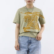 BURBERRY Tシャツ カーキ 半袖Tシャツ ロゴ 8096376
