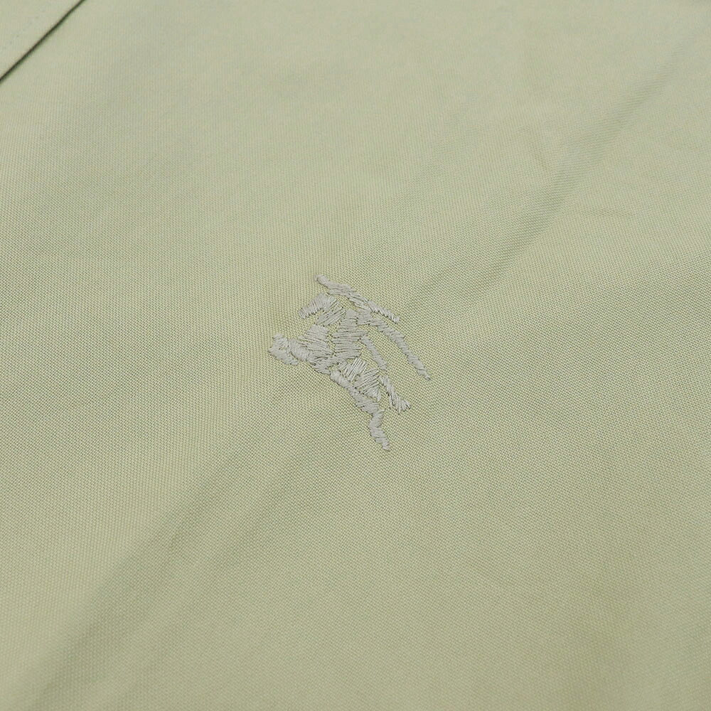BURBERRY バーバリー メンズ トップス シャツ ベージュ コットン ボタンダウン 刺繍 8081978