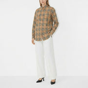 BURBERRY バーバリー レディース トップス シャツ・ブラウス ブラウン系 コットン バーバリーチェック 8083146