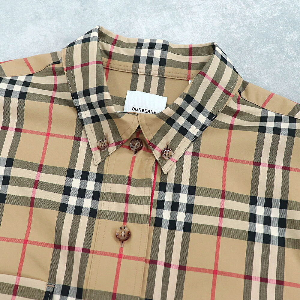 BURBERRY バーバリー レディース トップス シャツ・ブラウス ブラウン系 コットン バーバリーチェック 8083146