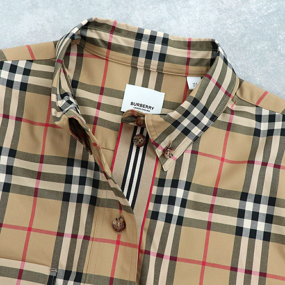BURBERRY バーバリー レディース トップス シャツ・ブラウス ブラウン系 コットン バーバリーチェック 8083146