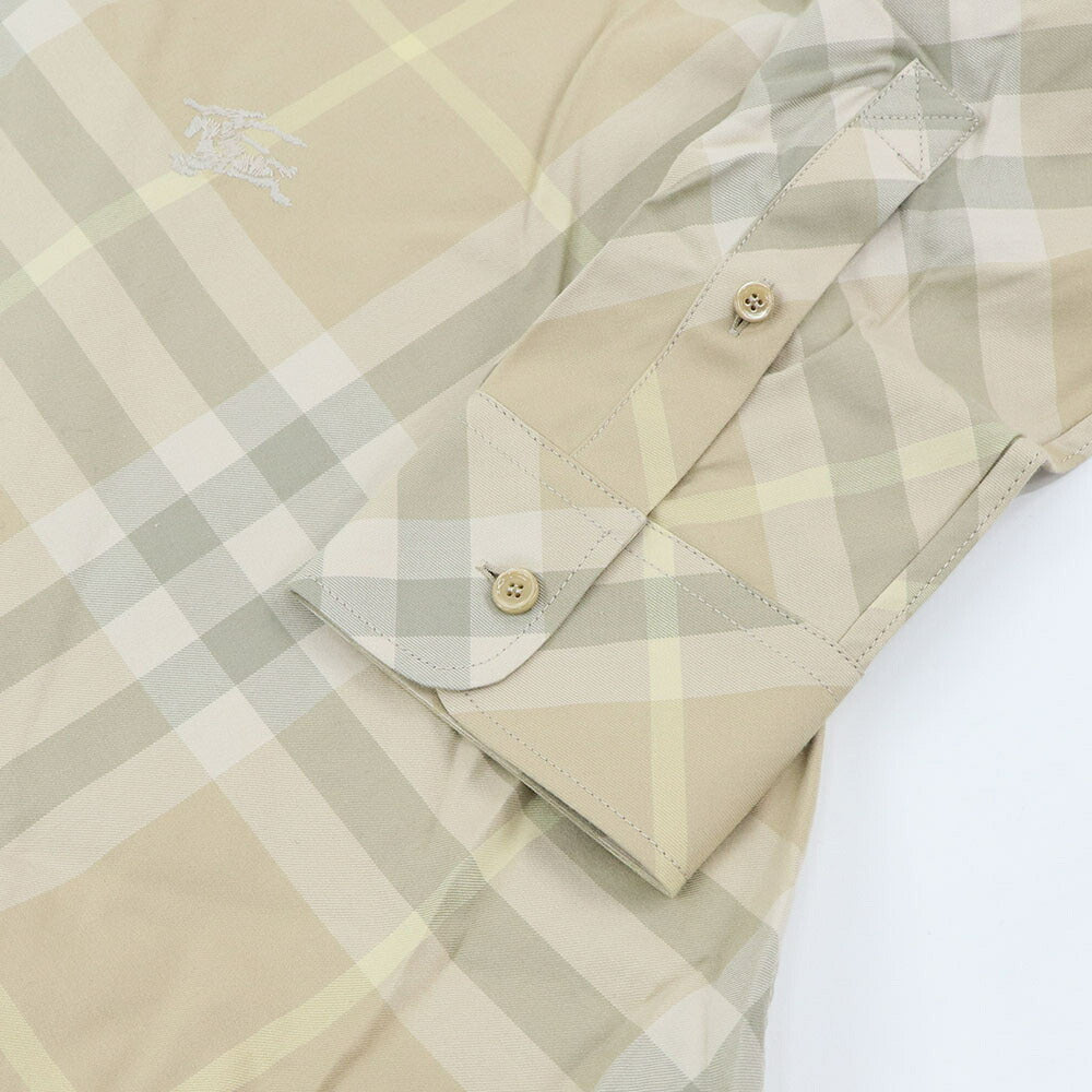 BURBERRY シャツ ベージュ チェック柄 長袖シャツ 8082194
