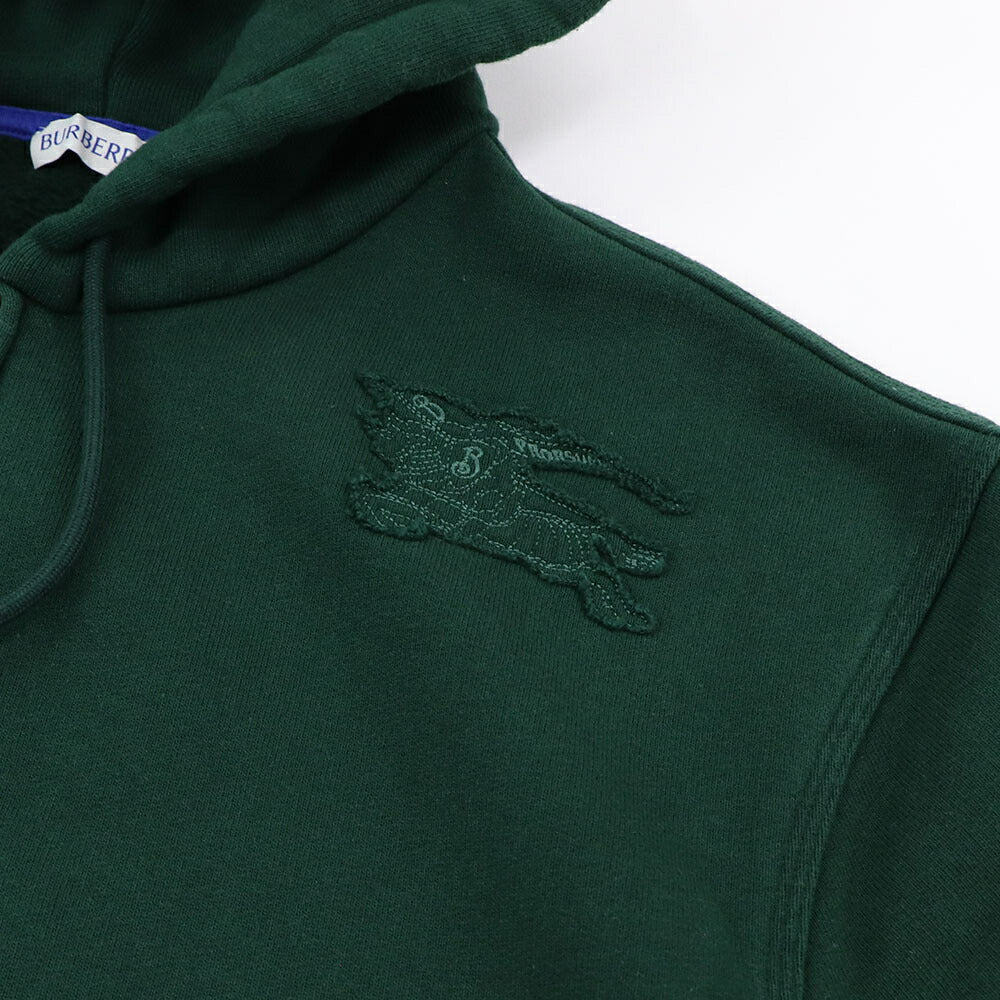 BURBERRY パーカー グリーン ジップパーカー ロゴ シンプル 8084981