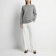 BURBERRY バーバリー レディース トップス ニット グレー カシミヤ ニット 8080851