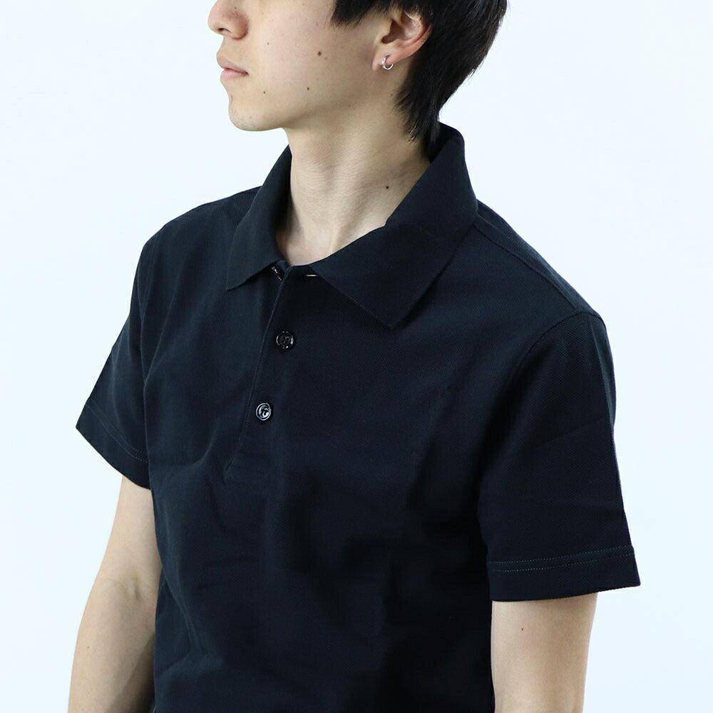 BURBERRY ポロシャツ ブラック ロゴ 8094280