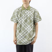 BURBERRY ポロシャツ カーキ チェック柄 8089110