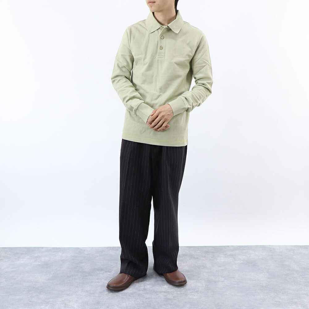 BURBERRY ポロシャツ グリーン 長袖ポロシャツ 8092954