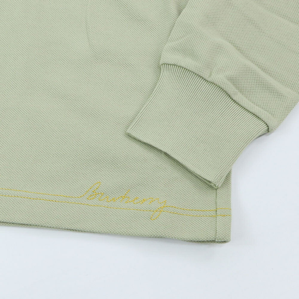 BURBERRY ポロシャツ グリーン 長袖ポロシャツ 8092954