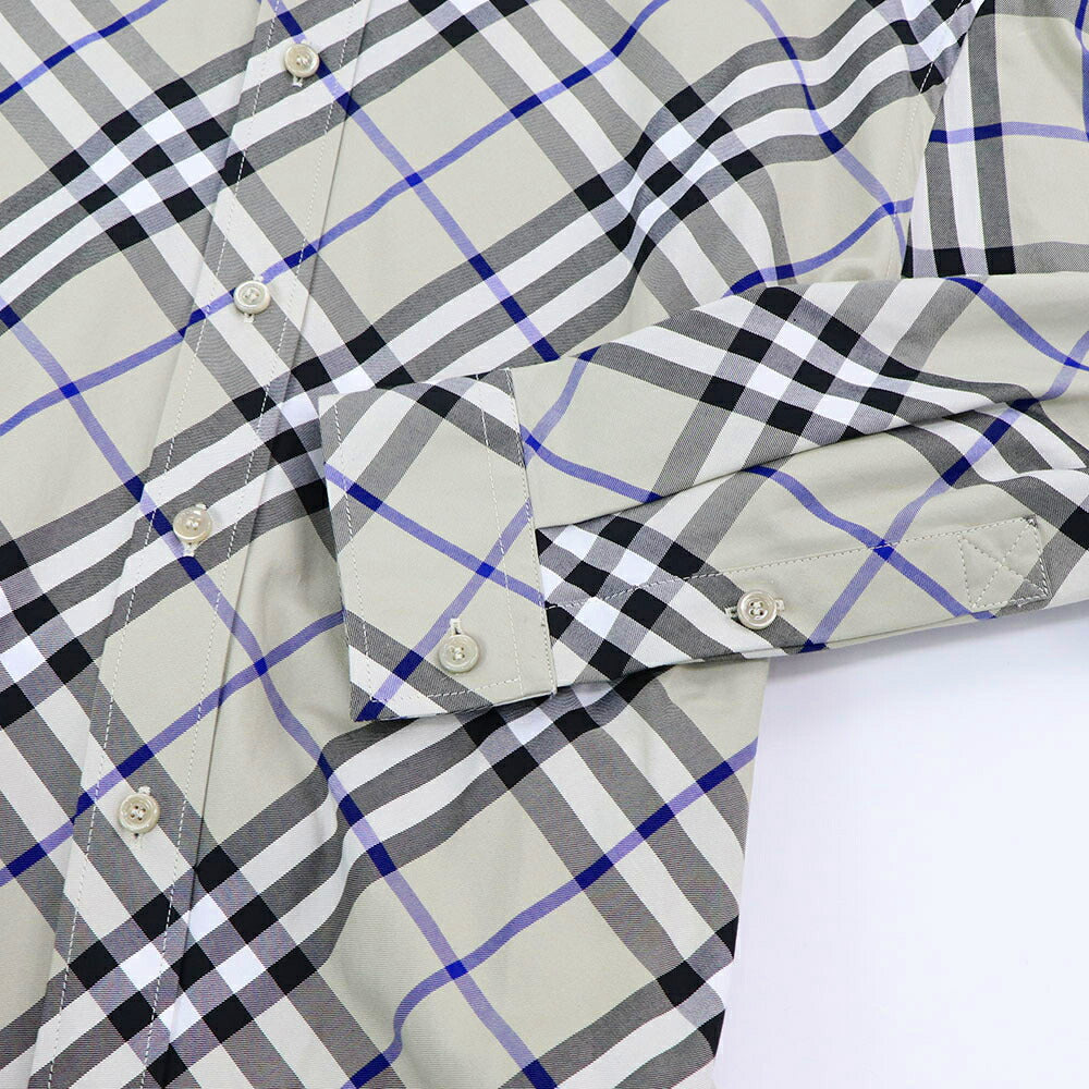 BURBERRY ワンピース グレー チェック柄 8090717