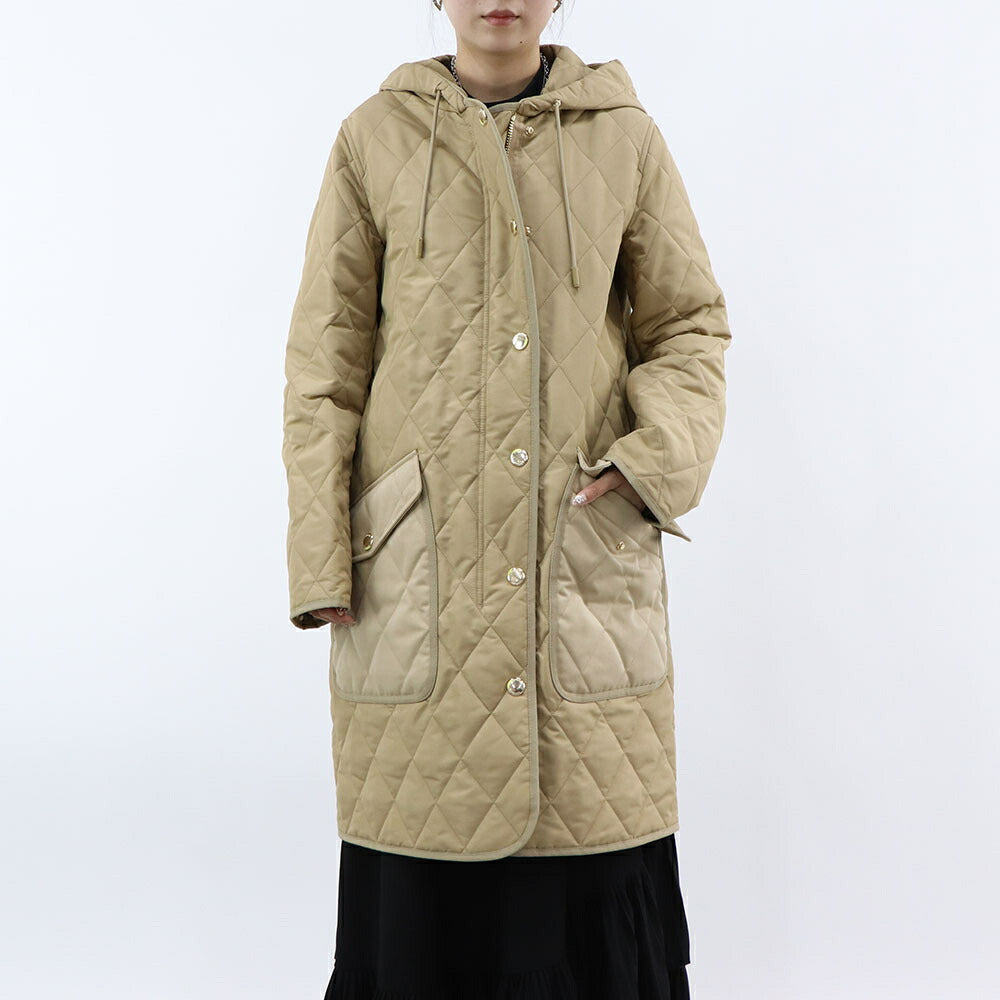 BURBERRY コート ベージュ ロングコート チェック柄 8096352