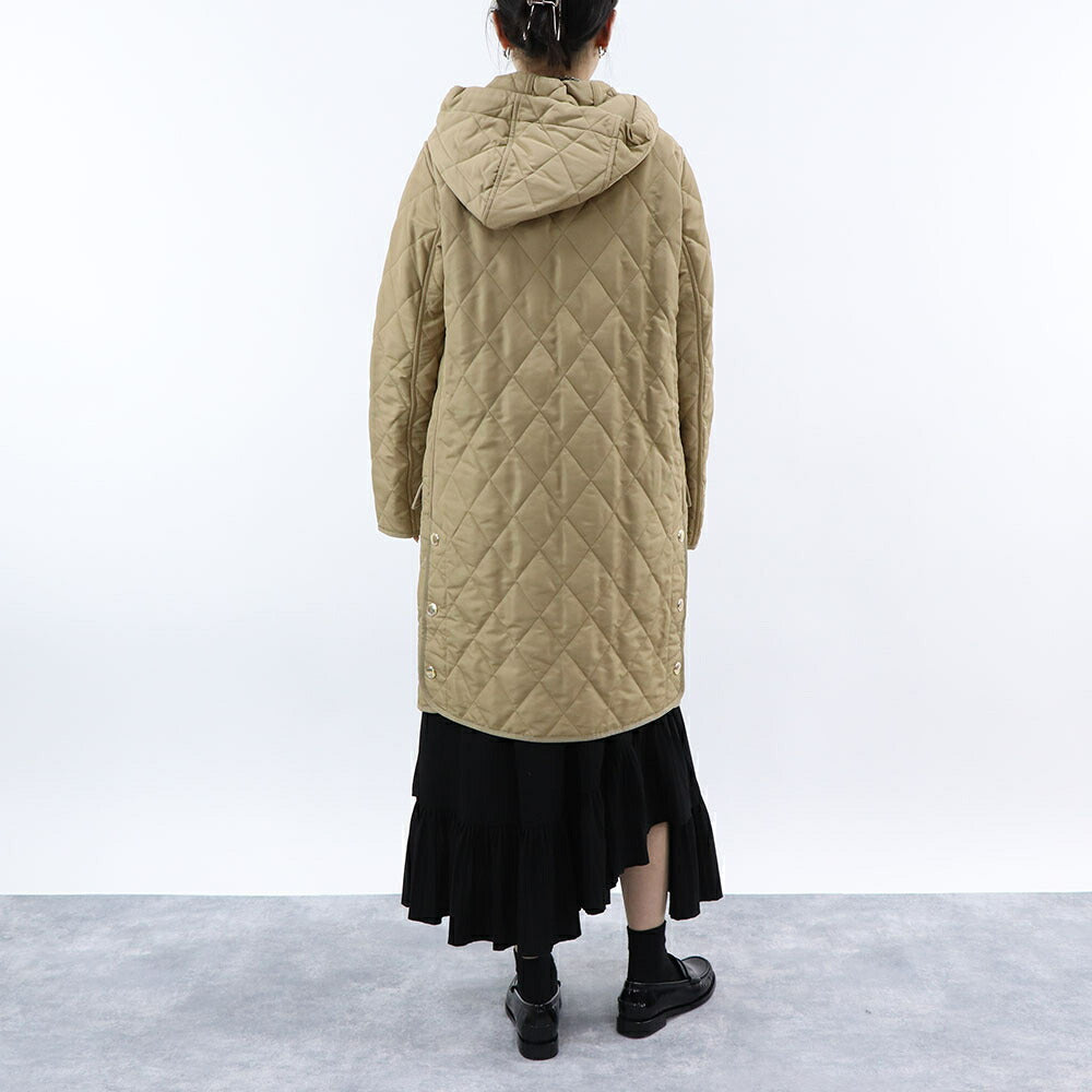 BURBERRY コート ベージュ ロングコート チェック柄 8096352