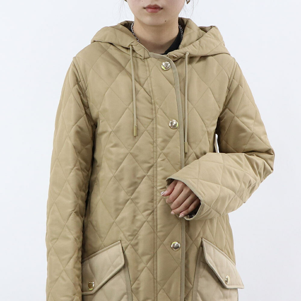 BURBERRY コート ベージュ ロングコート チェック柄 8096352