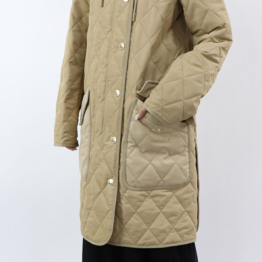 BURBERRY コート ベージュ ロングコート チェック柄 8096352