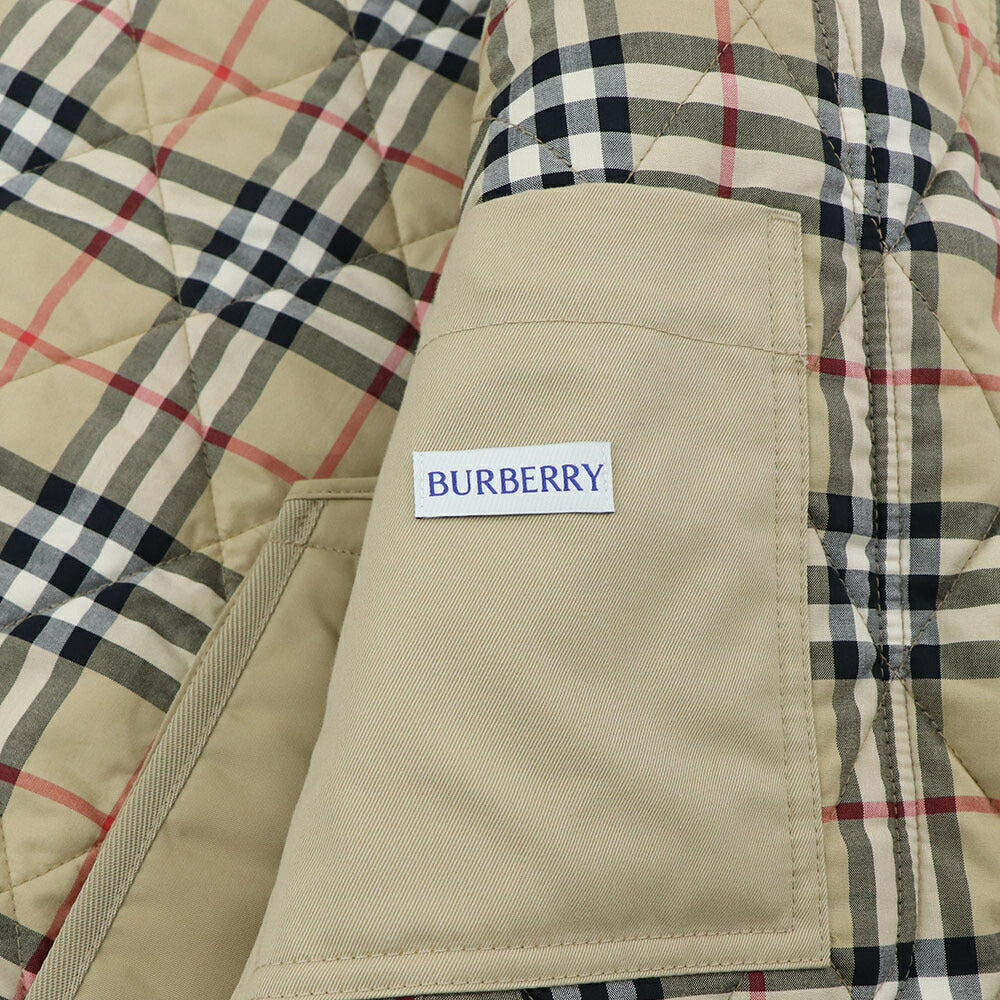 BURBERRY コート ベージュ ロングコート チェック柄 8096352