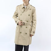 BURBERRY アウター コート ベージュ トレンチコート チェック柄 8079388