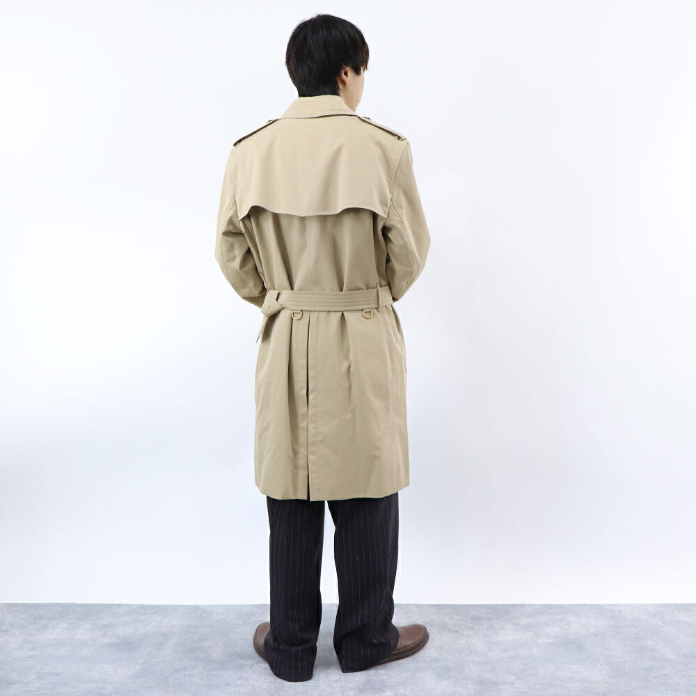 BURBERRY アウター コート ベージュ トレンチコート チェック柄 8079388