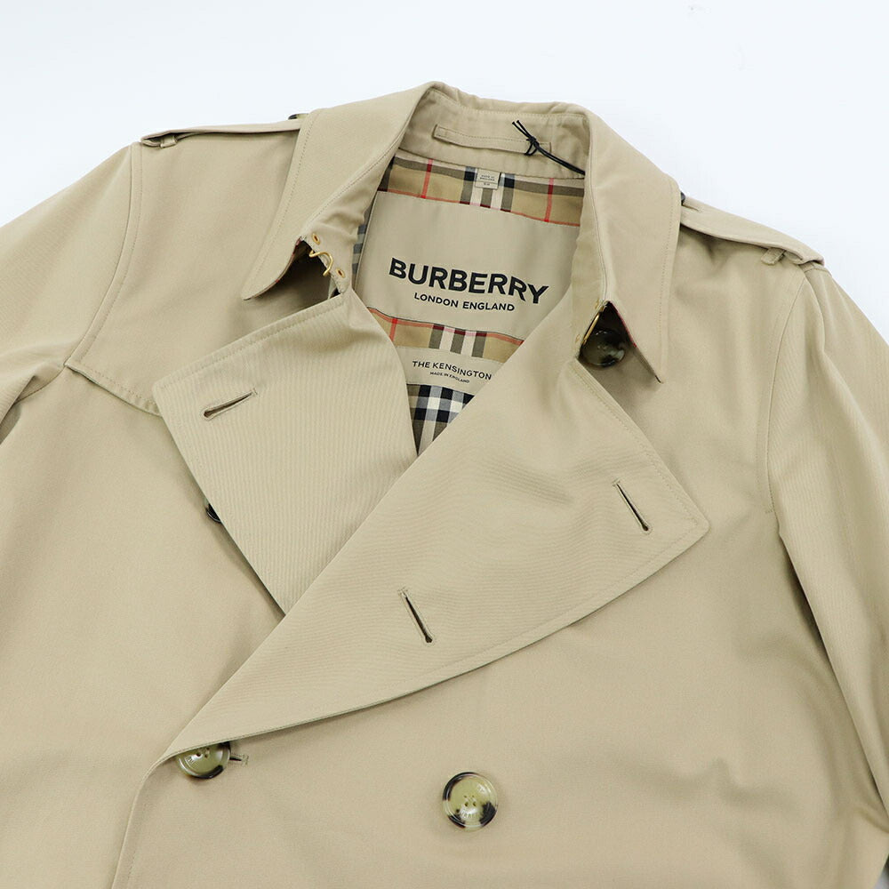 BURBERRY アウター コート ベージュ トレンチコート チェック柄