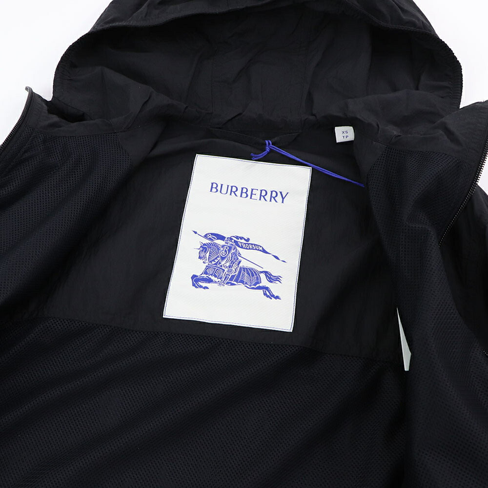 BURBERRY ブラック ナイロンジャケット 軽量ジャケット 8093538