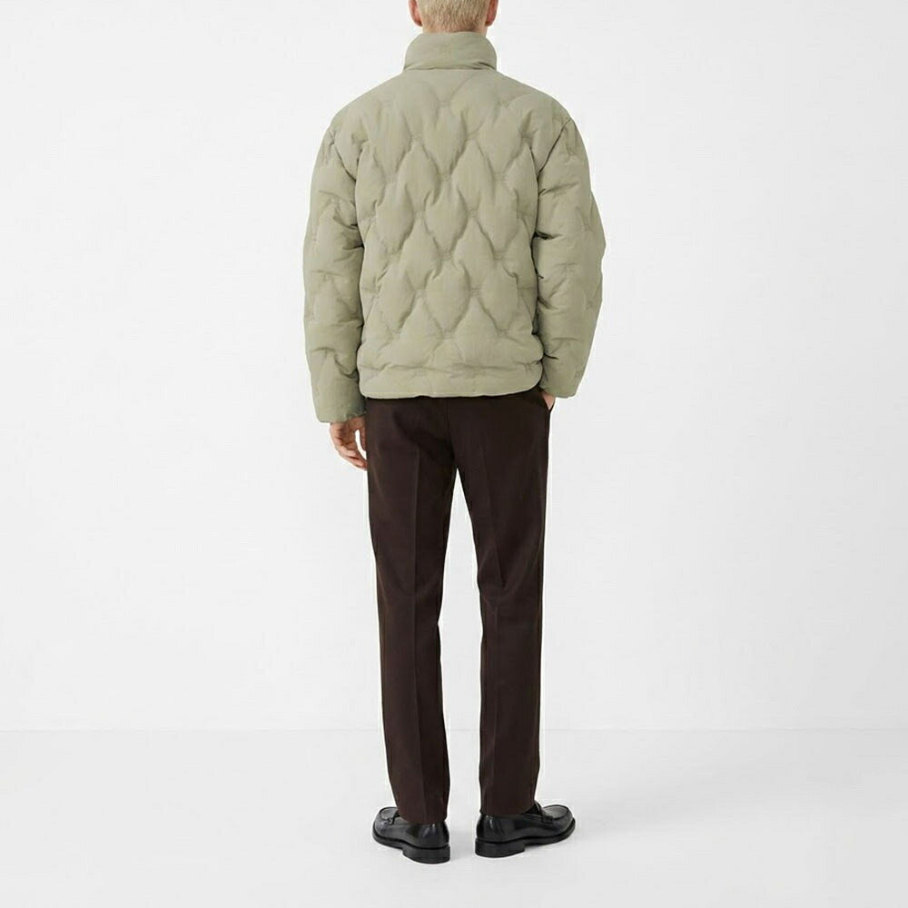 BURBERRY バーバリー メンズ アウター ダウンウェア ベージュ ポリアミド キルティング ダウンジャケット ハーフ・ショート丈 8094590
