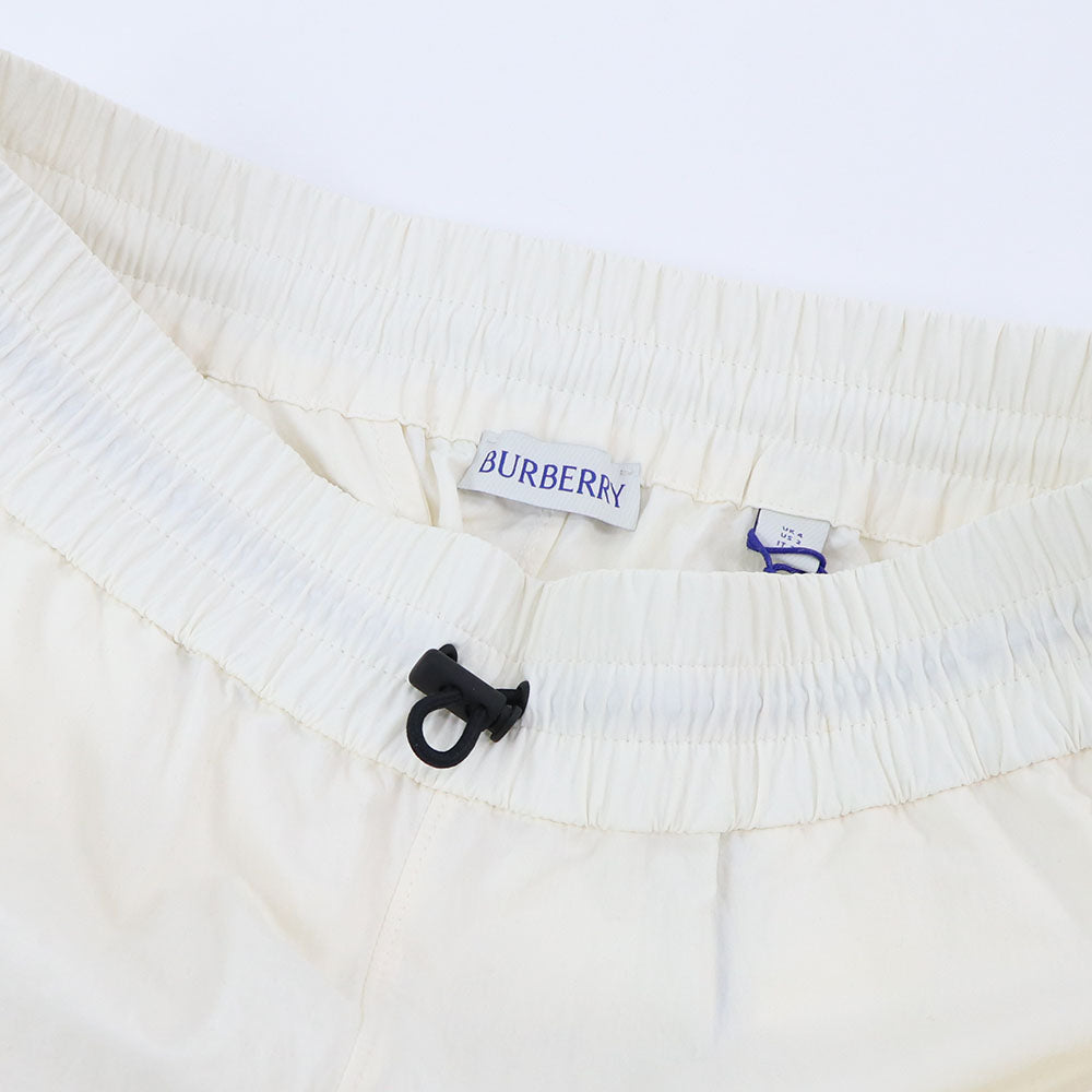 BURBERRY ショートパンツ ホワイト ナイロンパンツ スポーツウェア 8090399