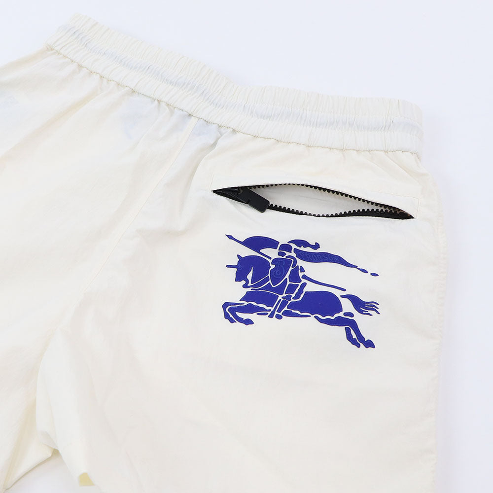 BURBERRY ショートパンツ ホワイト ナイロンパンツ スポーツウェア 8090399