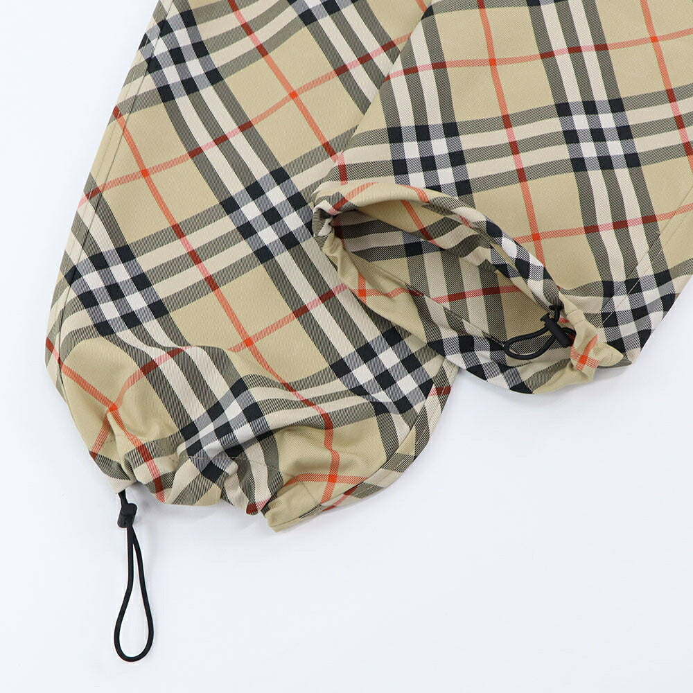 BURBERRY ベージュ チェック柄 ストレートパンツ バーバリーチェック