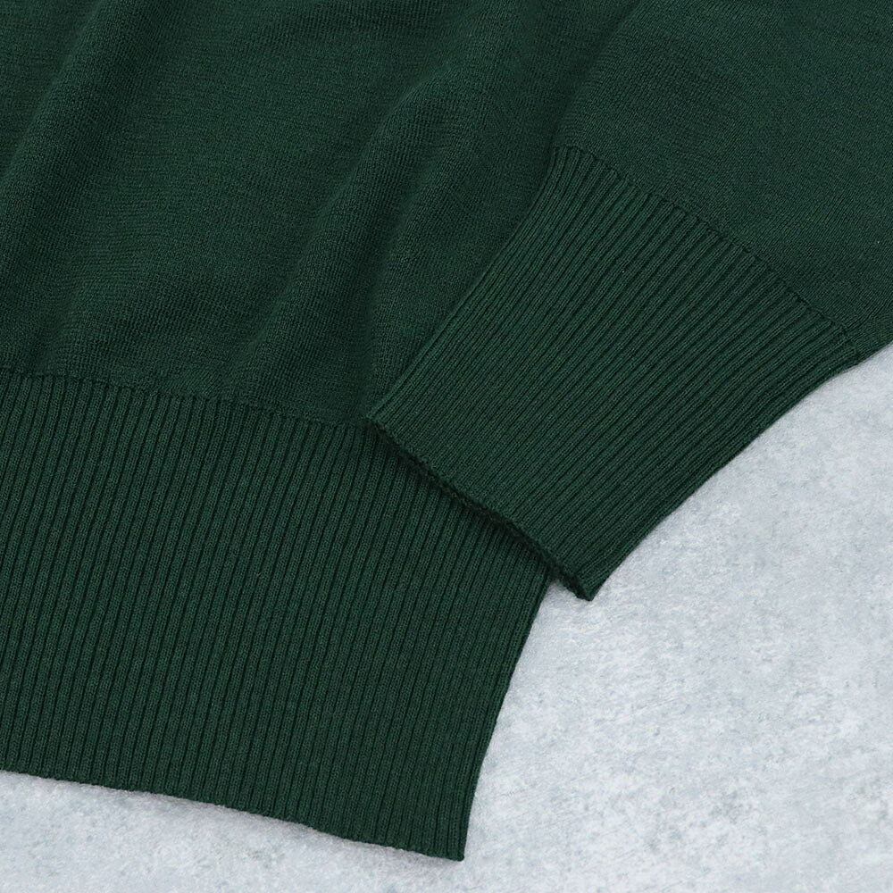 BURBERRY バーバリー メンズ トップス ニット グリーン ウール クルーネック ニット 8081383