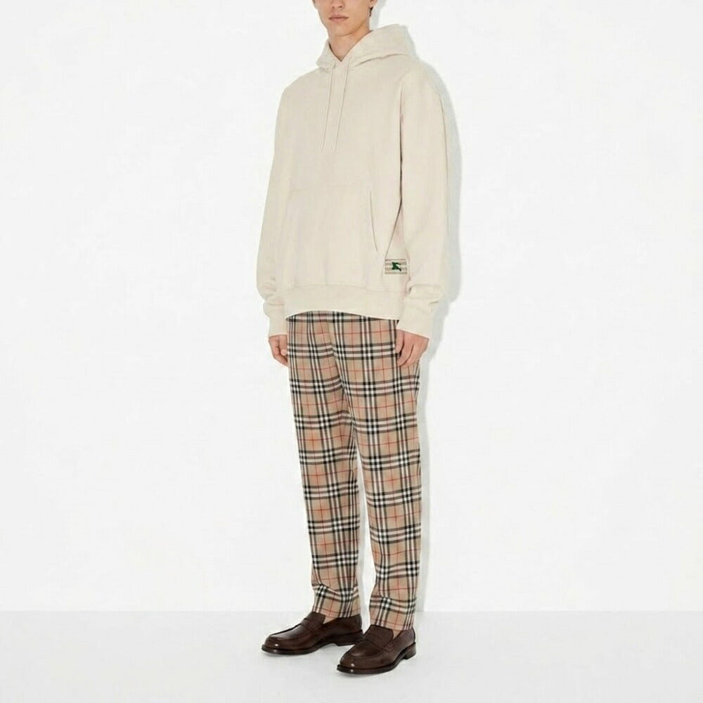 BURBERRY バーバリー メンズ トップス パーカー クリーム コットン フーディ 8081219