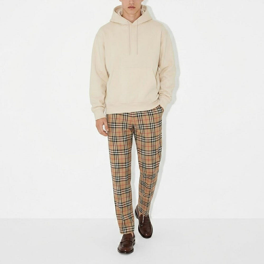 BURBERRY バーバリー メンズ トップス パーカー クリーム コットン フーディ 8081219