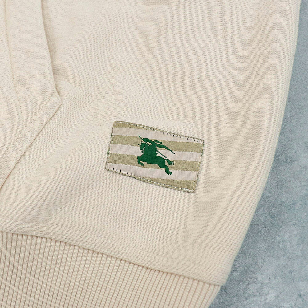 BURBERRY バーバリー メンズ トップス パーカー クリーム コットン フーディ 8081219