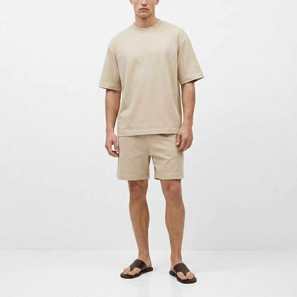 BURBERRY バーバリー メンズ トップス Tシャツ・カットソー ベージュ コットン タオル地 半袖 8081233