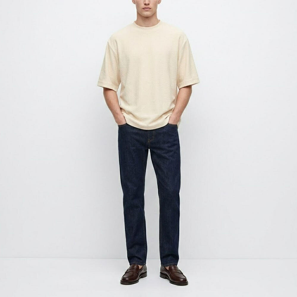 BURBERRY バーバリー メンズ トップス Tシャツ・カットソー ベージュ コットン タオル地 半袖 8081233
