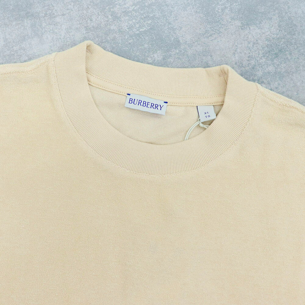 BURBERRY バーバリー メンズ トップス Tシャツ・カットソー ベージュ コットン タオル地 半袖 8081233