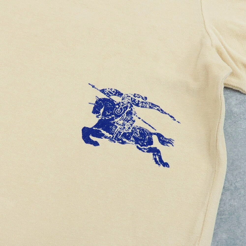 BURBERRY バーバリー メンズ トップス Tシャツ・カットソー ベージュ コットン タオル地 半袖 8081233