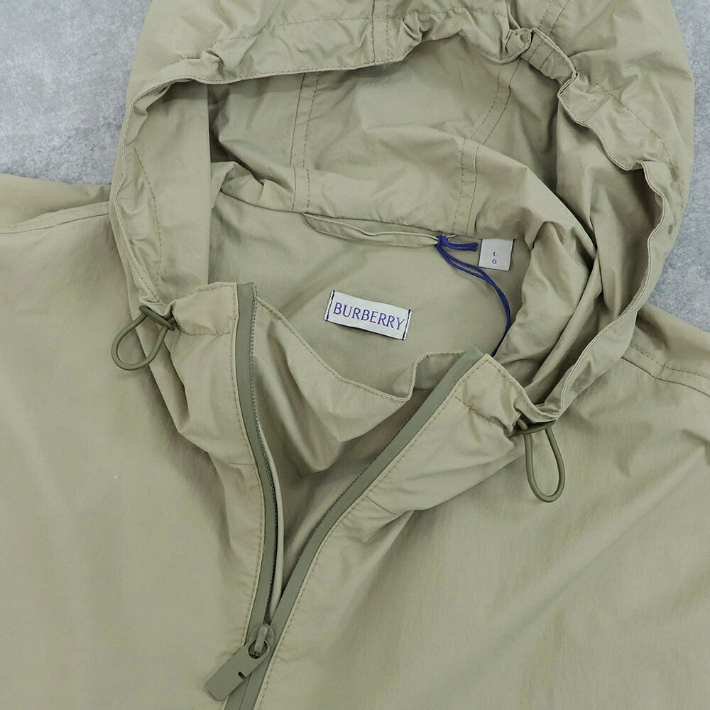 BURBERRY バーバリー メンズ トップス ベージュ ナイロン ウインドブレーカー 8080527