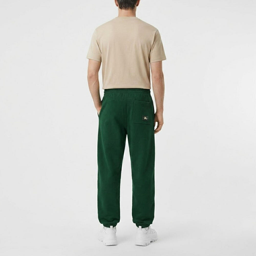 BURBERRY バーバリー メンズ ボトムス ロングパンツ グリーン コットン スウェットパンツ 8085406