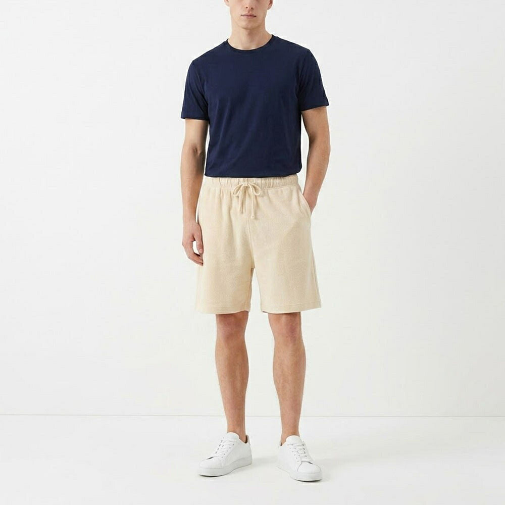 BURBERRY バーバリー メンズ ボトムス ショートパンツ アイボリー コットン ショートパンツ ハーフパンツ 8081322