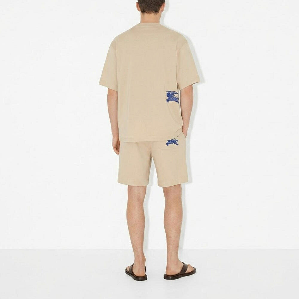 BURBERRY バーバリー メンズ ボトムス ショートパンツ アイボリー コットン ショートパンツ ハーフパンツ 8081322