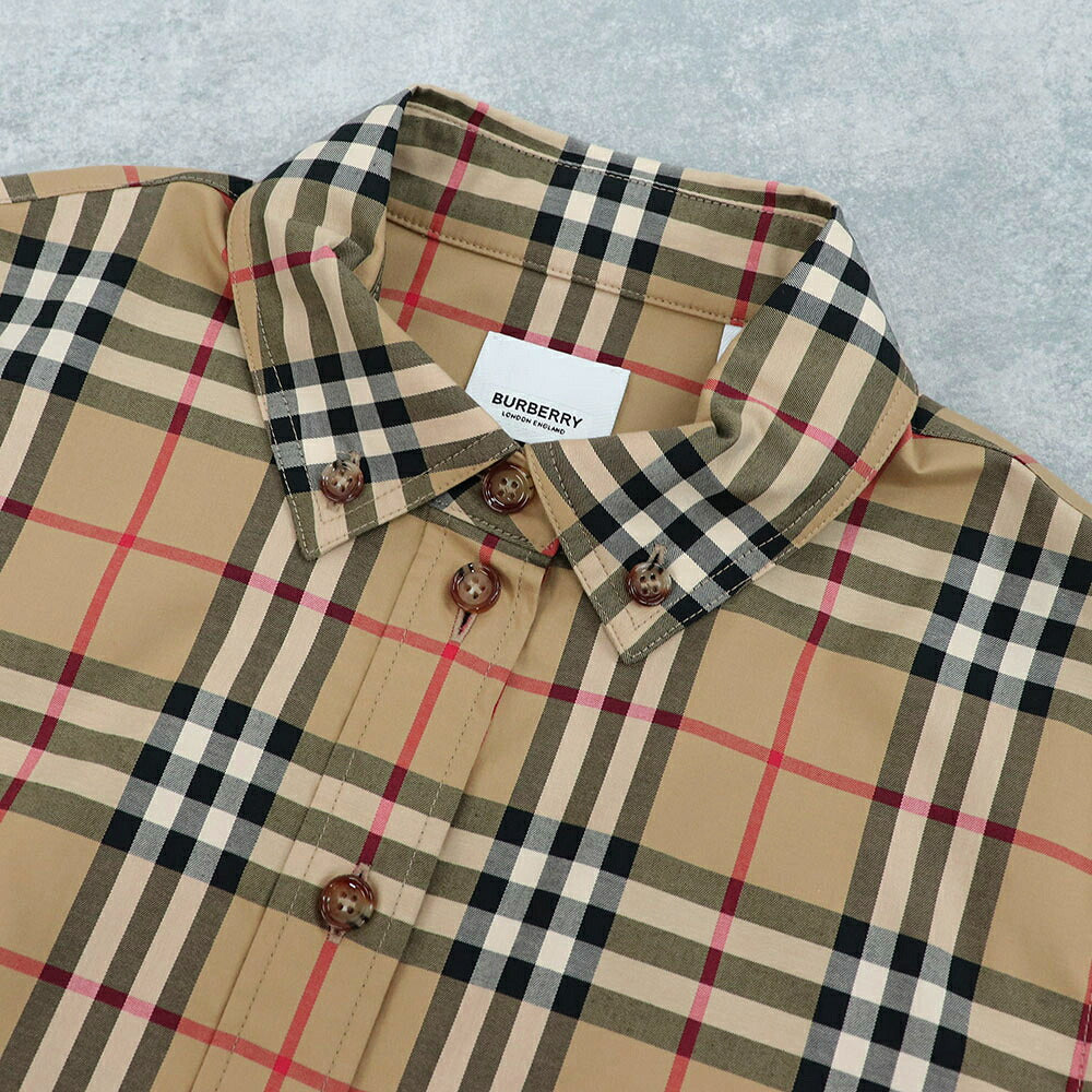 BURBERRY バーバリー レディース トップス シャツ・ブラウス ベージュ系 コットン バーバリーチェック 8083149