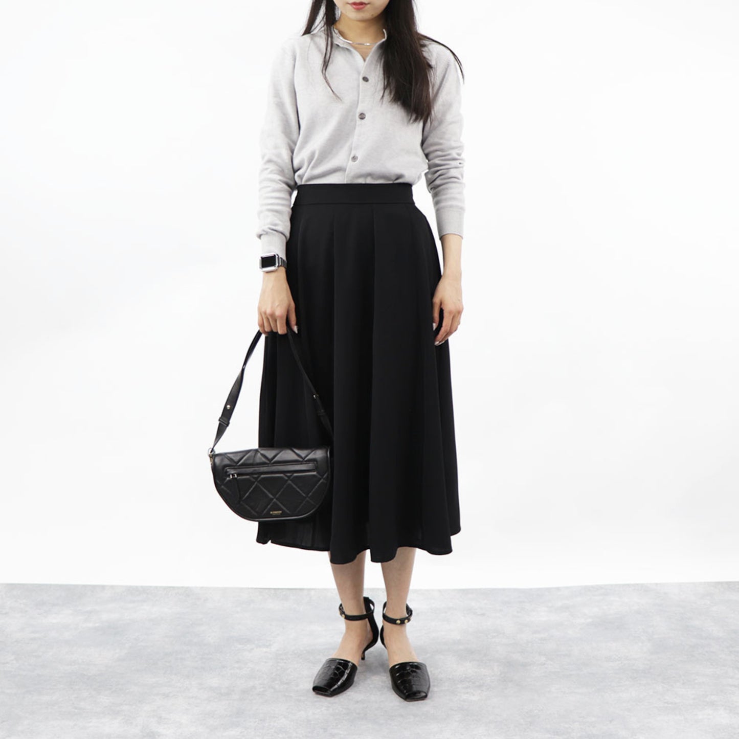 バーバリー パンプス ヒール 8015522 A1189 BLACK