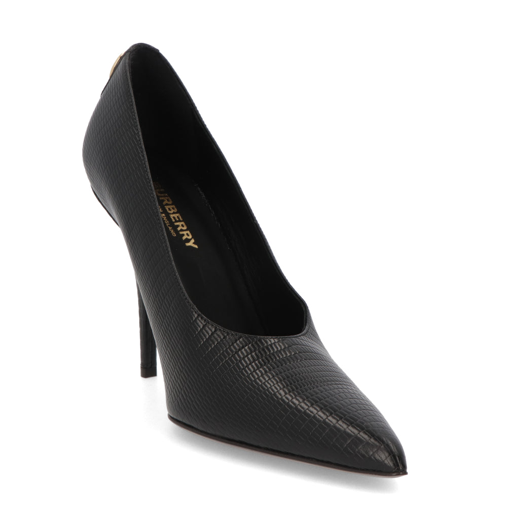 バーバリー パンプス ヒール 8025303 A1189 BLACK