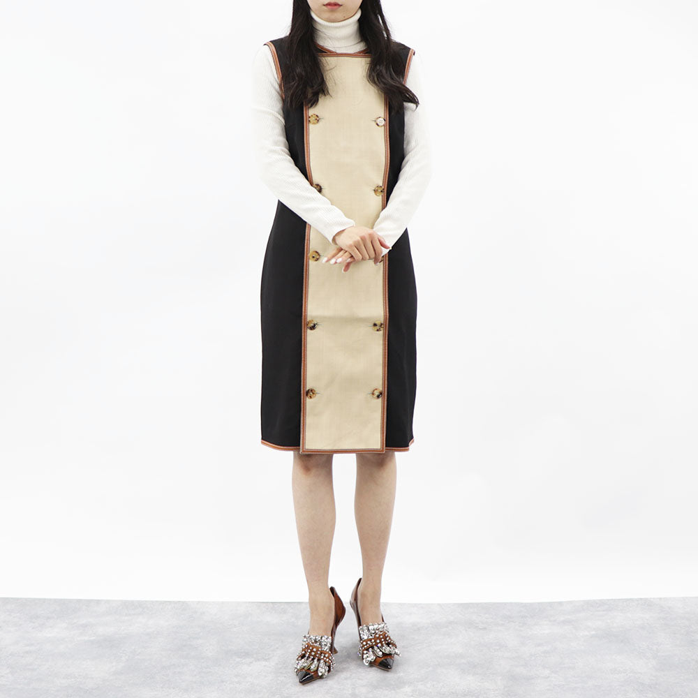 バーバリー パンプス ヒール 8020375 A1212 ブラウン系