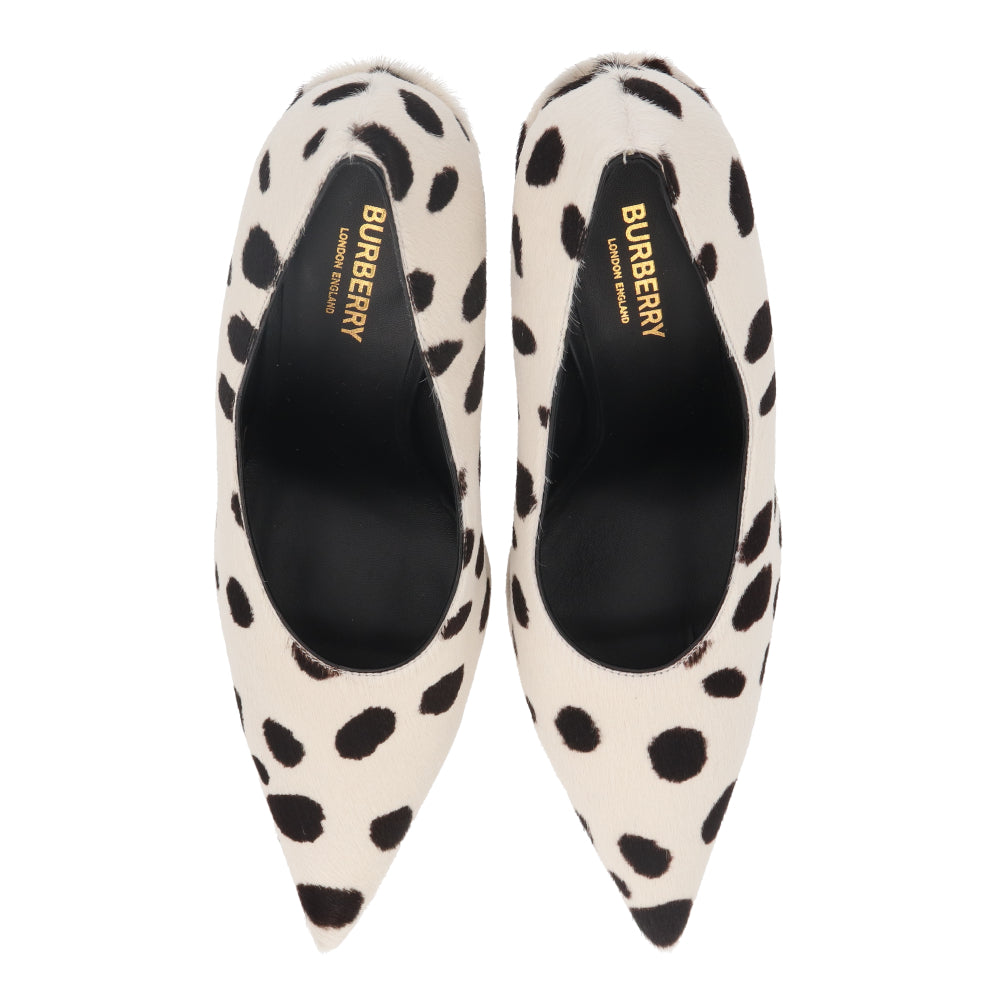 バーバリー パンプス ヒール 8025313 A1462 ホワイト