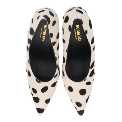 バーバリー パンプス ヒール 8025313 A1462 ホワイト