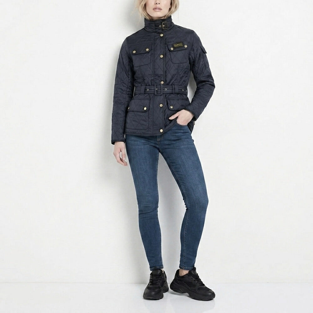 Barbour バブアー レディース アウター ジャケット・ブルゾン ネイビー ポリアミド キルトジャケット LQU0078